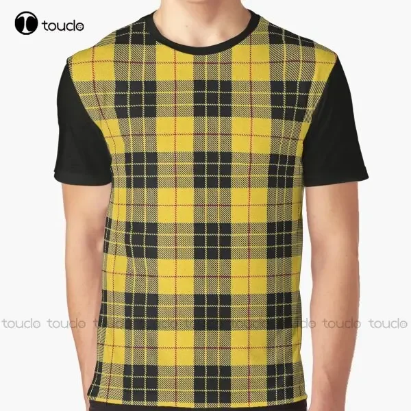 Clan Macleod Tartan Graphic T-Shirt Custom Aldult Teen Unisex Digital Printing Tee Shirts Custom Gift Xxs-5Xl Streetwear