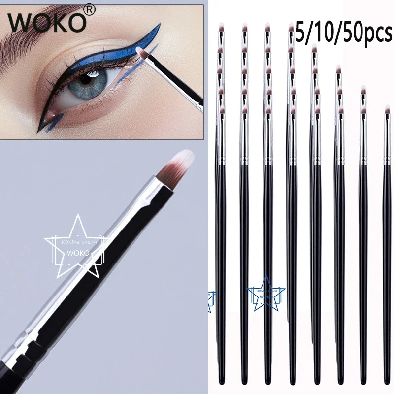 T23 Gel Liner Brush Fine Eyeliner Brush Liquid Eyeliner Makeup Brush Professional Thin Eyeliner Brush Eye Gel Liner Makeup Tool