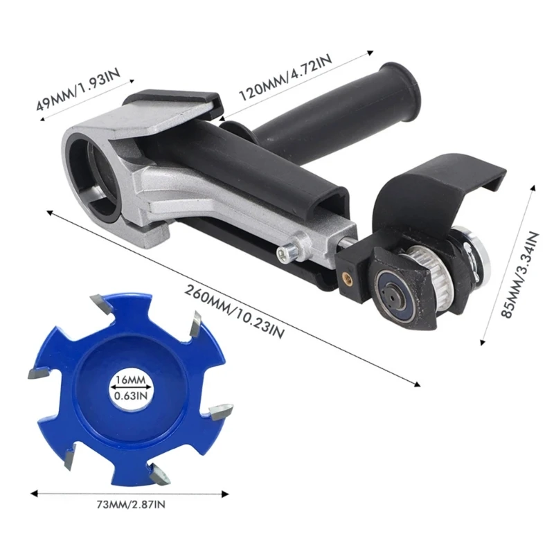 Chuyển Đổi Chạm Khắc Máy Góc Xay Adapter Gỗ Phụ Kiện Trang Sức Giọt