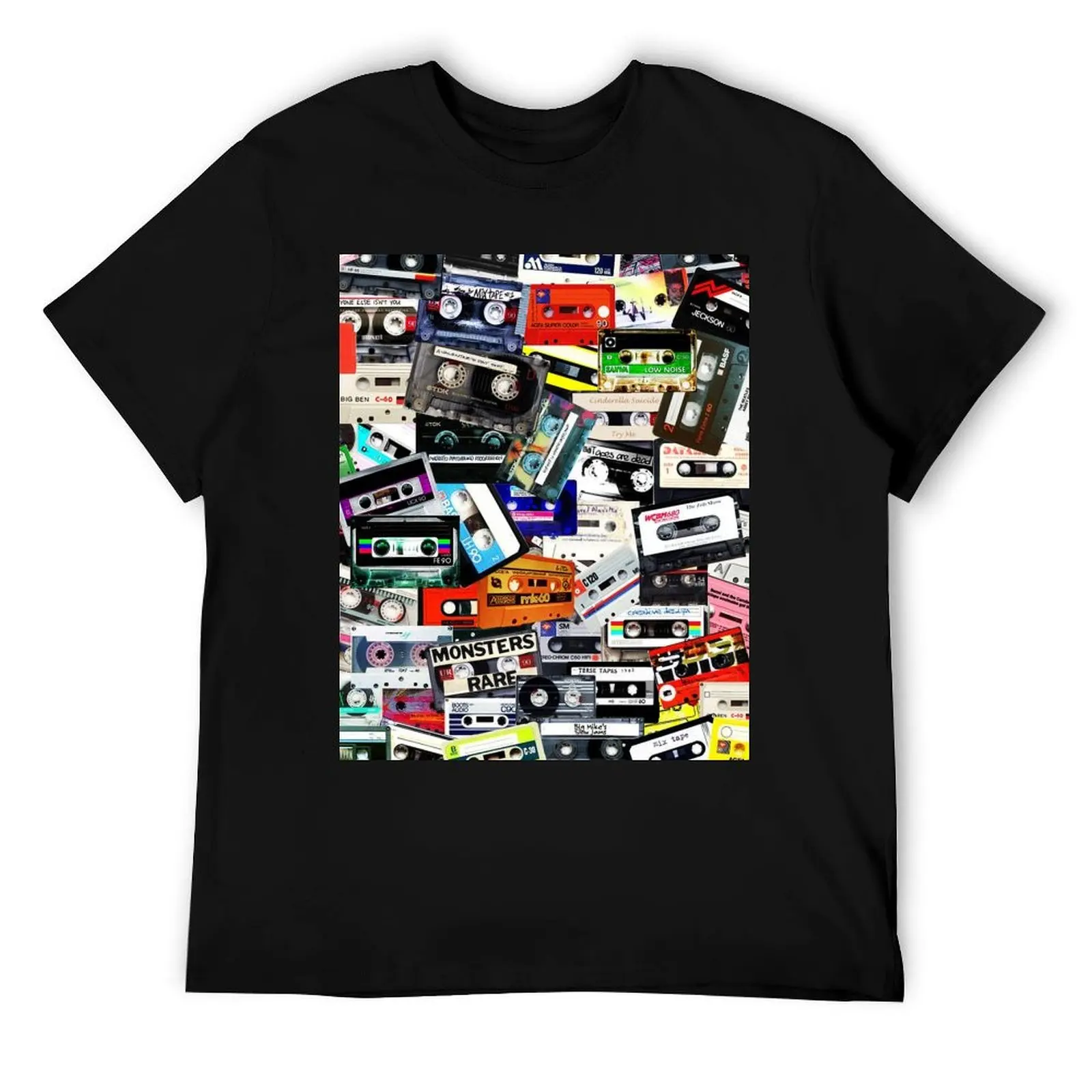 

Футболка с кассетой, мужские футболки, хлопковая мужская футболка с рисунком, мужские футболки для мужчин, футболка