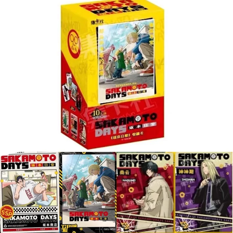 

Card Society Sakamoto Days Premium, официальная герметичная карточная коробка, коллекция аниме, ограниченное предложение по времени