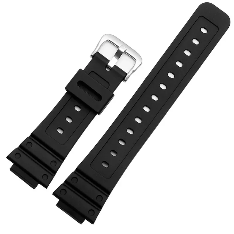 For Casio G-SHOCK Anti-Allergy Watch Strap Dw5600 M5610 GLS-5600 GLX-5600  Convex Interface Rubber 16mm Silicone Watchband