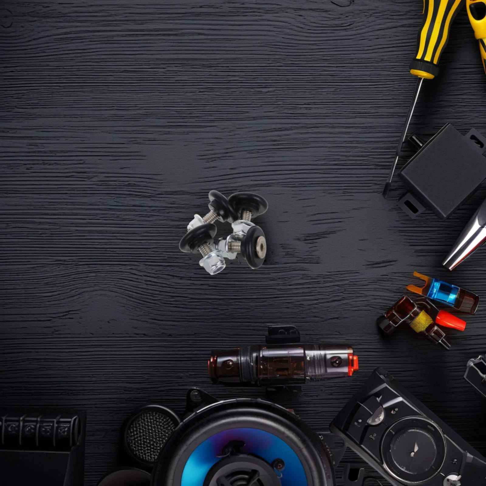 

4Pcs Motorcycle Tail Top Box Buckle Base Plate Aluminum Alloy Quick Release Luggage Top Box Spacers Motorbike Parts