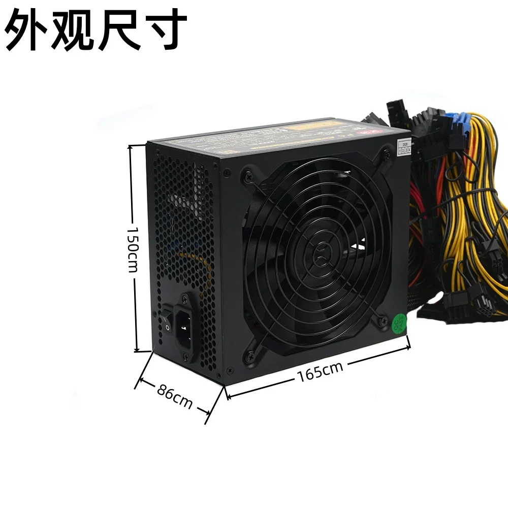 Support dual CPU8P power supply 8 card power supply LB-1850W 2000W support 100-265V server power supply