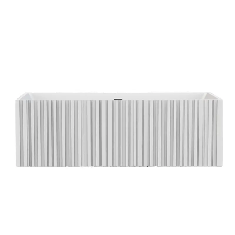 Artificial stone bathtub polymer new independent family hotel B & B