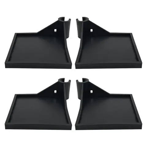 버섯 심기 가방, 버섯 전파 스테이션용 스틸 에어 박스, 휴대용 접이식 투명 텐트, G3V8 Best5 9 ABCA-4 PCS Grow Tent Corner Shelf,16 Mm Grow Tent Accessories,Grow Tent Shelves For Place The Hygrometer Camera