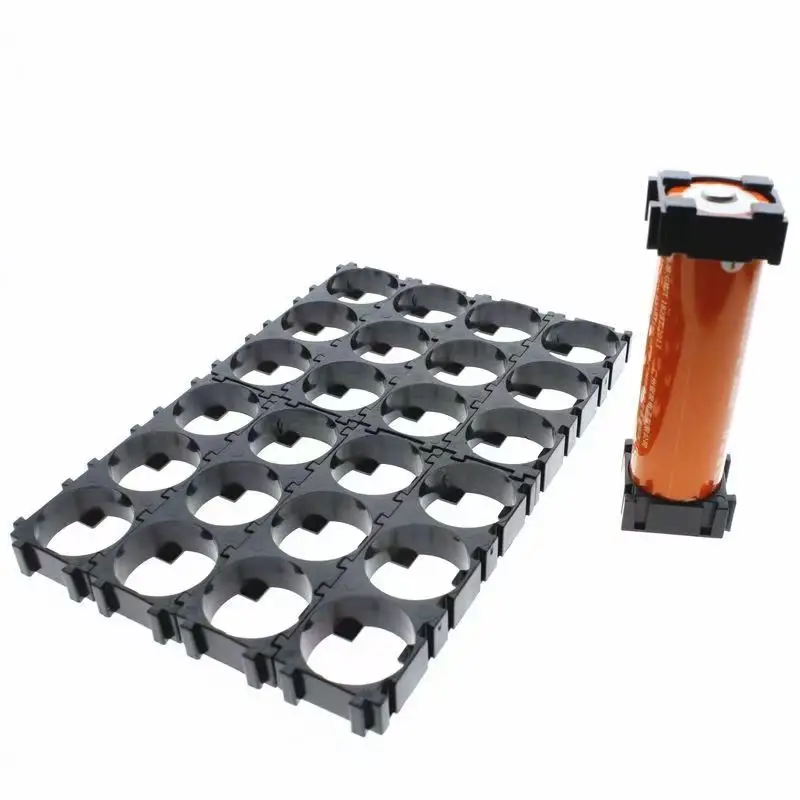 18650 Battery Holder Storage Box Bracket Li-ion Cell Holder Cylindrical Safety Anti Vibration Plastic Case