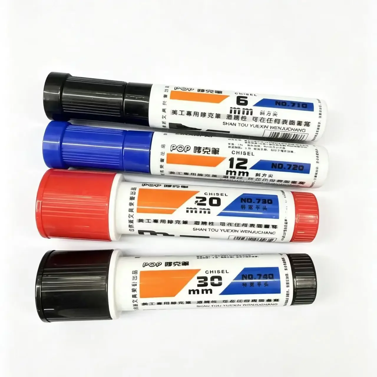 1PCS POP Pen Advertising Marker Hand Drawn Poster Pen 6 12 20 30mm Oil Based Markers for Supermarket Pharmacy