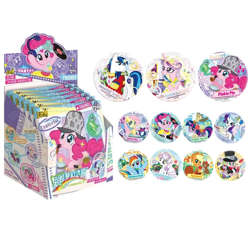 New My Little Pony Twilight Sparkle Cute Kawaii Cartoon Tinplate Badge Creative Personalized Anime Character Peripheral Brooch