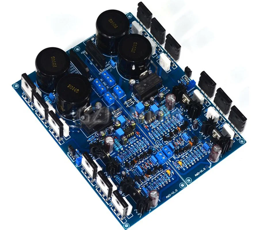 Accuphase A60 Current Feedback 2SA1943/2SC5200 MJE15034 MJE15035 Pure Post Power Amplifier Board (Adjustable Class A) 4-8Ω view 3