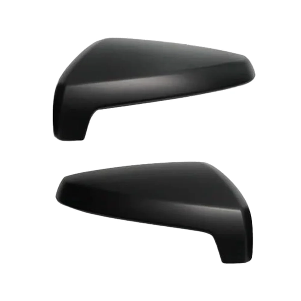 

For Isuzu D-Max Dmax 2021-2024 Rearview Side Mirror Cover Wing Cap Exterior Door Rear View Case Trim ABS Carbon Fiber Black