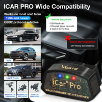 Vgate iCar Pro elm327 V2.3 OBD2 Car Auto diagnostic Scanner WIFI BT4.0 for Android/IOS BT3.0 For Android  Car Scanner Tool