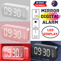 5.5Inches LED Digital Ararm Clock Multifunction Wireless Bluetooth Dual Alarm Clock With FM Radio Speaker Bedside Ornaments