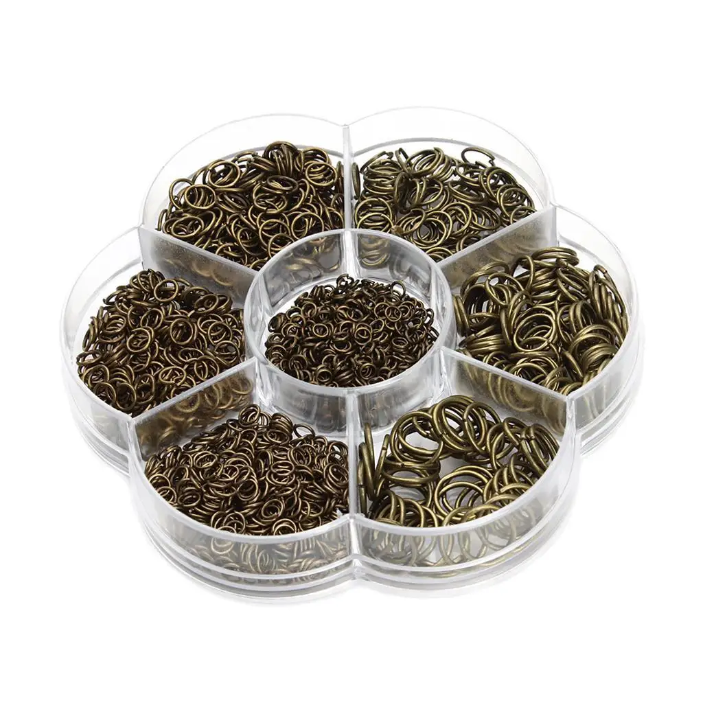Open Jump Rings Finding Starter Craft Beading Jewelry Making DIY Kit Accessories