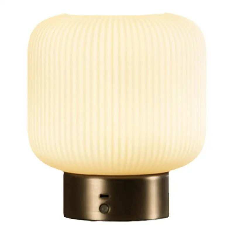 Glass desk lamp, bedroom entrance, modern home touch sensing