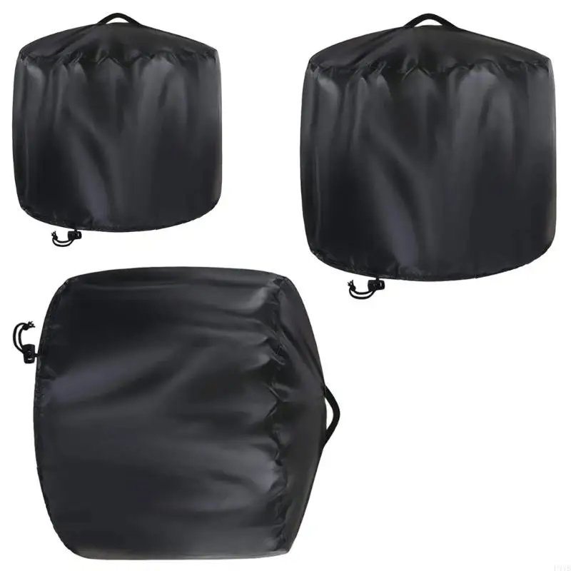 

Practical Waterproof Pit Cover With Adjustable Windproof Drawstring And Reinforced Handle For Whole Year Outdoor P9YB