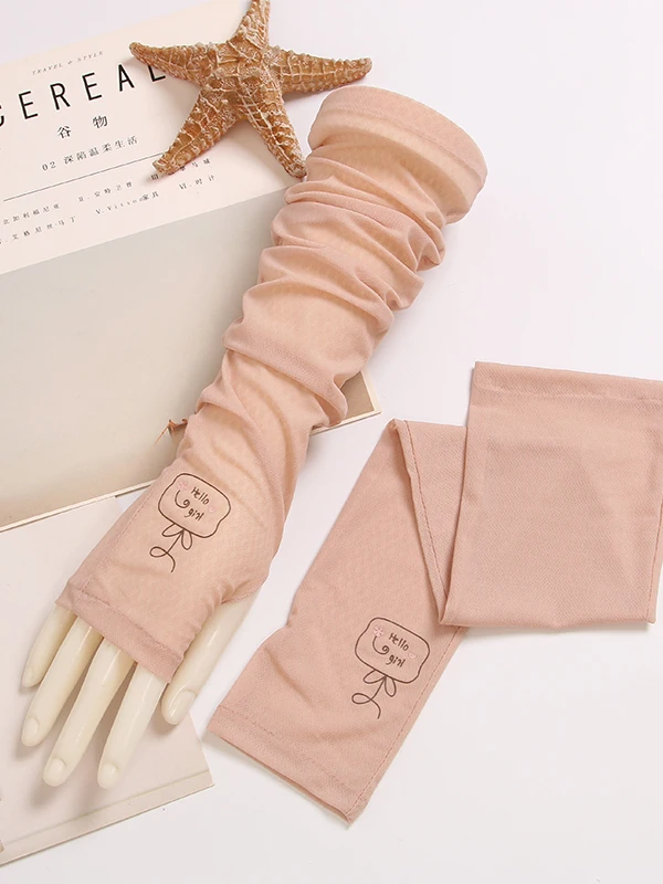 high-end-material-ice-silk-sun-protection-sleeve-covers-thin-driving-gloves-for-women-uv-protection-half-finger-summer-gloves