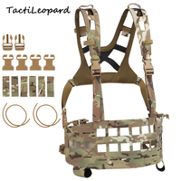 Tactical Vest SPC Chest Rigs Lightweight Laser Cut Molle Hunting Convertible Multi-functional Load Carriage Platform