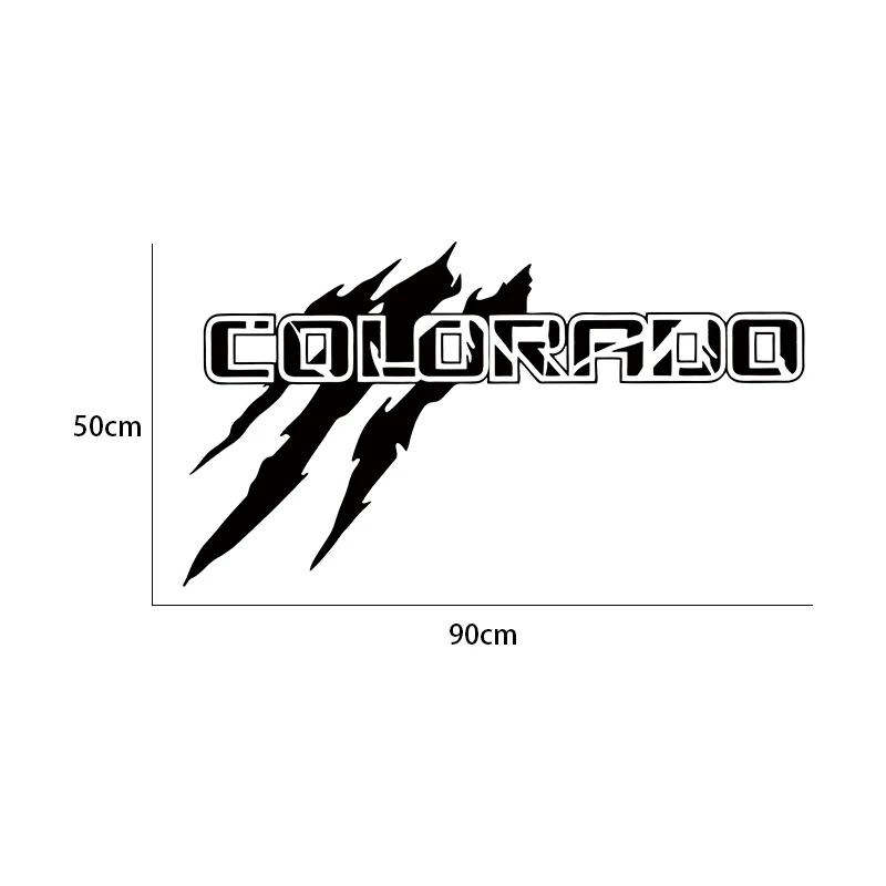 

Car Body Side Sticker Pickup Truck Bed Graphics Claw Styling Decor Decal Auto Tuning Accessories For Chevrolet Colorado Z71 S10