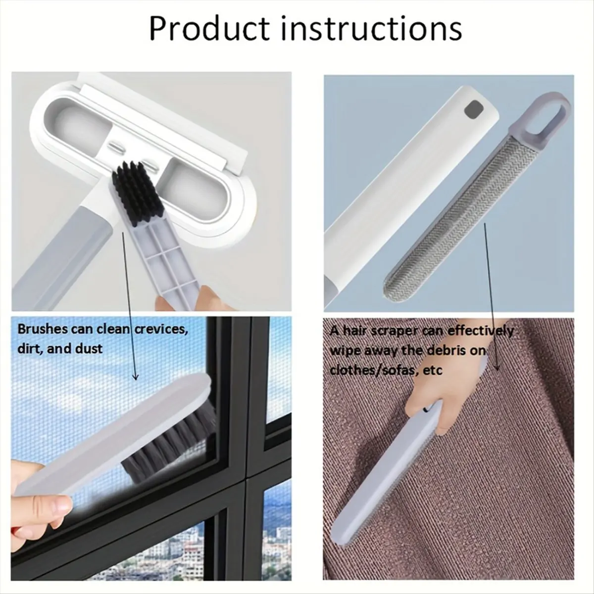 

Window Screen Brush Household Cleaning Tool Window Cleaning Tool Household High-Rise Windshield