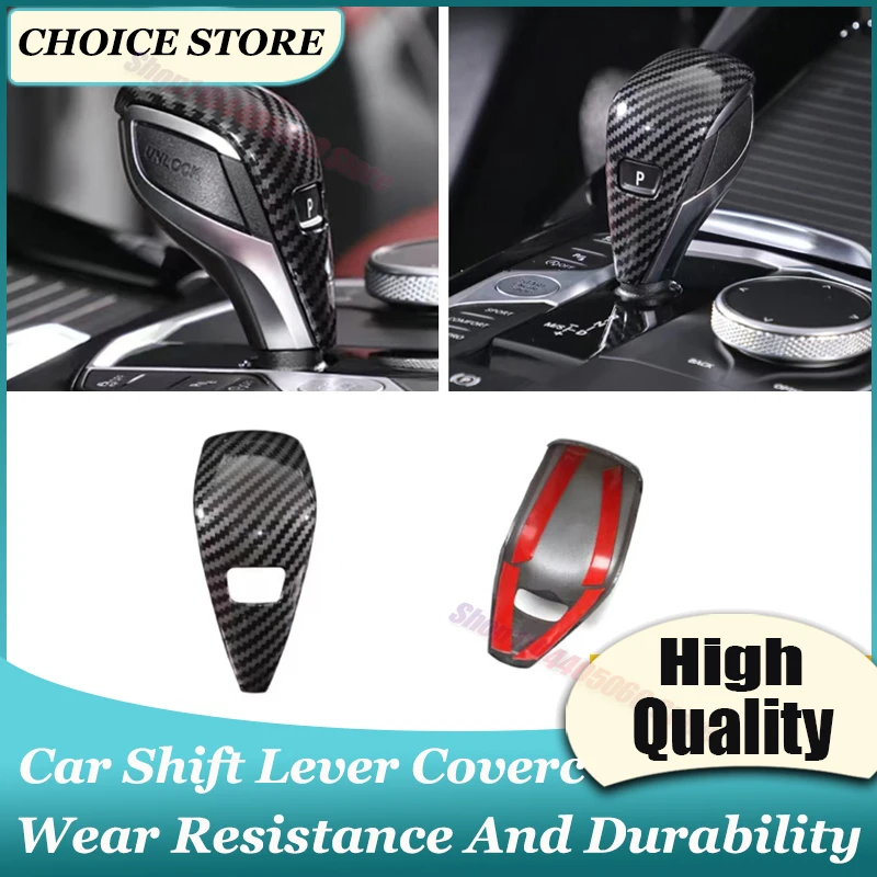 Car Gear Head Shift Knob Cover Handball Trim Sticker for BMW 2 3 4 Series G20 G21 G22 G23 G26 G29 Z4 G02  Accessories