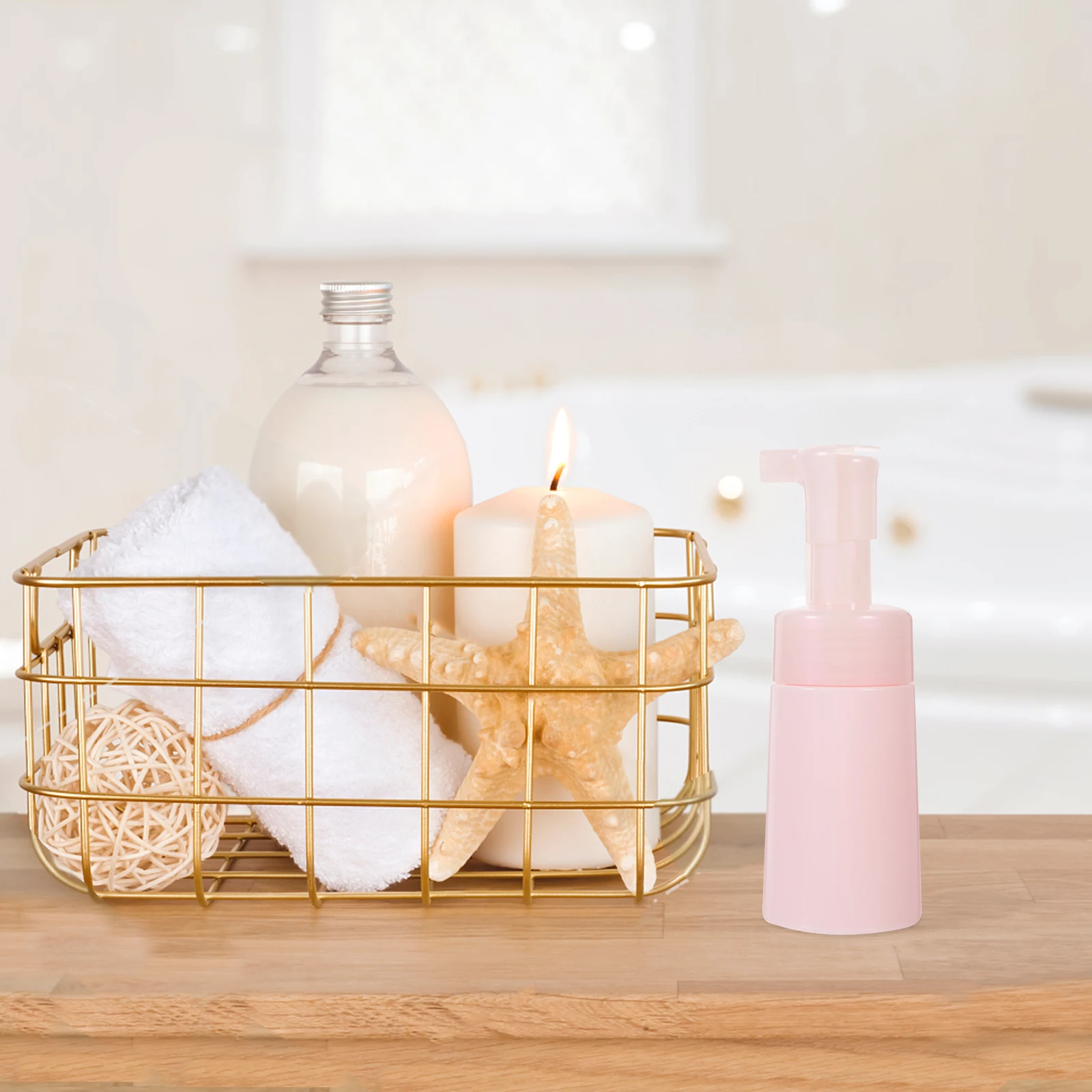 

2Pcs Foam Dispenser Bottle 100Ml Refillable Mini Soap Dispenser for Hand Wash Body Cleanser Daily Use Foam Bottle