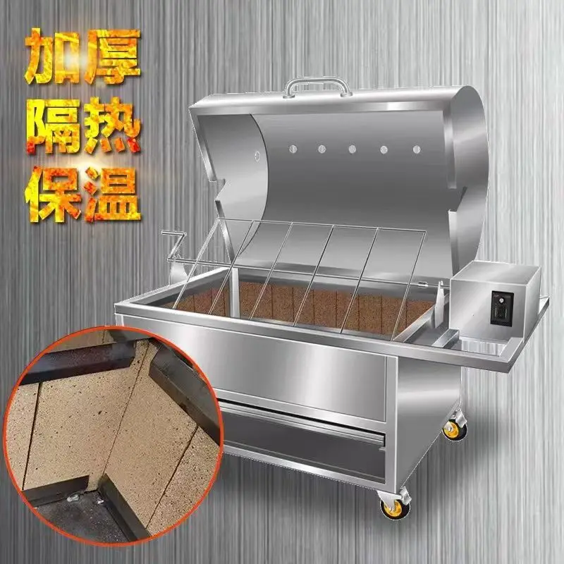 stove household, roast sheep stove rack machine, roast sheep machine, roast whole  stove fully automatic commercial