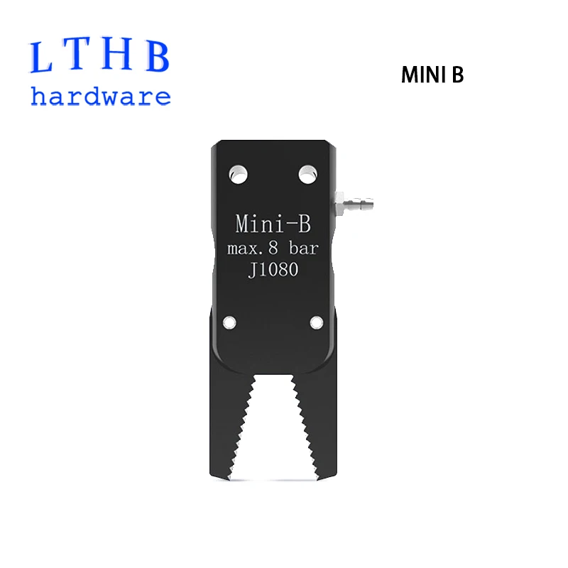 Pneumatic Clamp MINI B Mechanical Arm Gripper Fixture Side or Top Intake  Injection Molding Accessories Robot Automation Tools