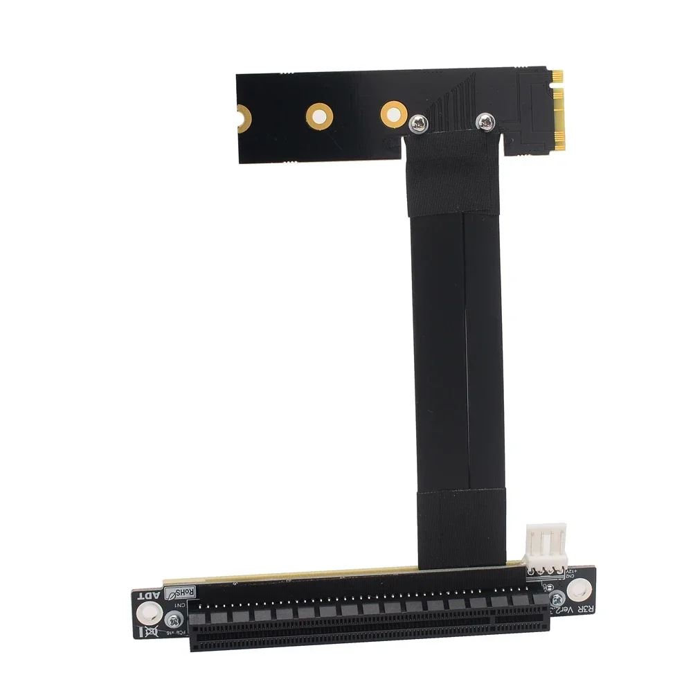 M.2 NVMe To PCI Express 3.0 x16 Extender Adapter Jumper For GPU STX Graphics Video Card M2(Ultra SSD MKey) PCIE Riser Sata Cable