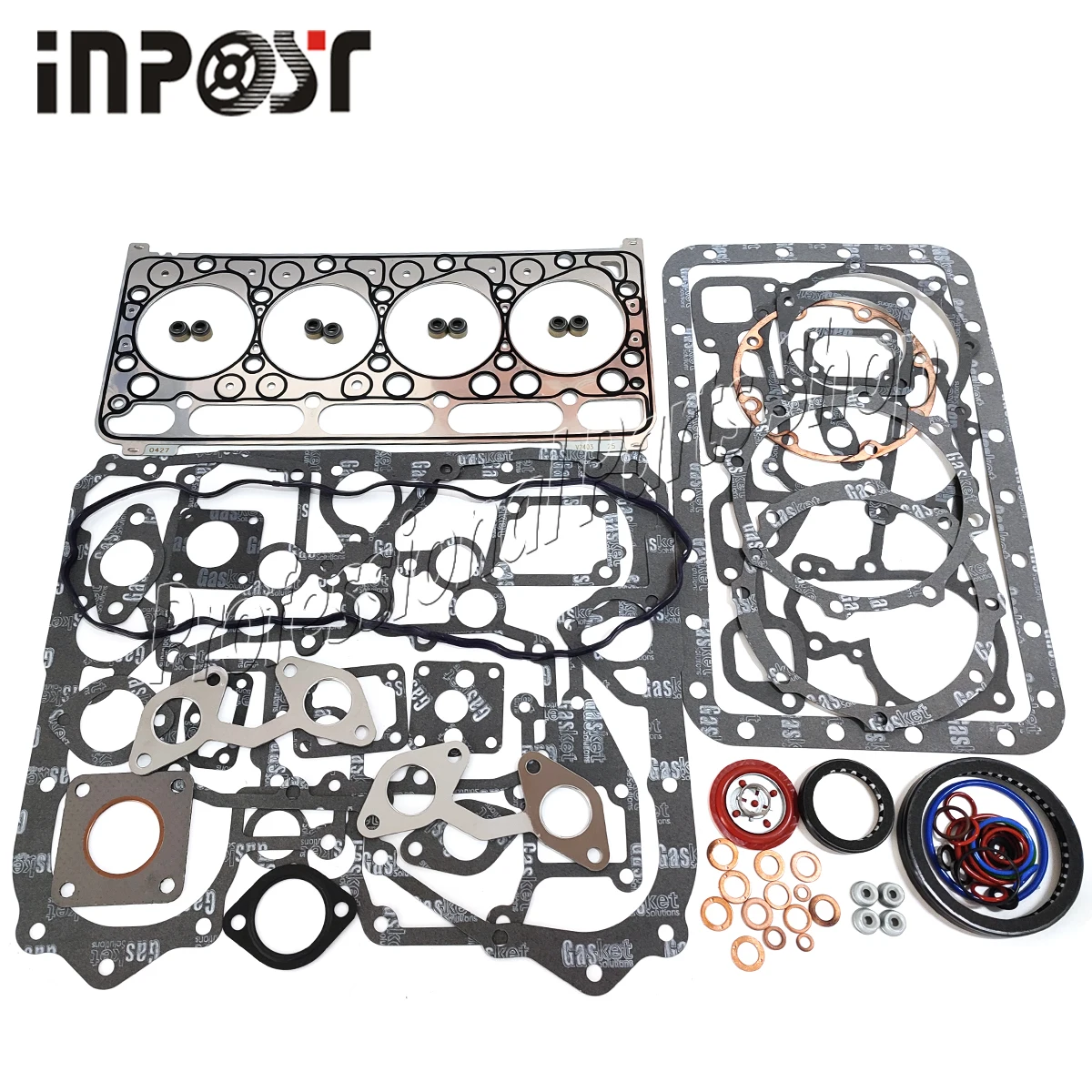 

New V2203 Full Gasket Set For Kubota Diesel Engine With Cylinder Head Gasket Bobcat S150 S160 S175 07916-29505(Direct injection)