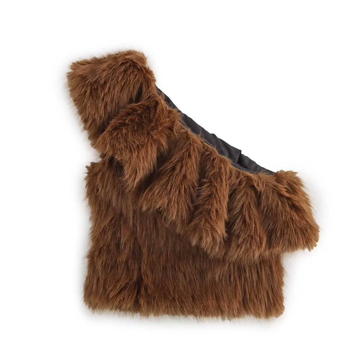 حقيبة نسائية جديدة من JNLEAOG لفصل الخريف، تصميم بسيط وأنيق، حقيبة كتف واحدة من الفرو، أسلوب الشارع، جودة عالية من الجلد الفاخر