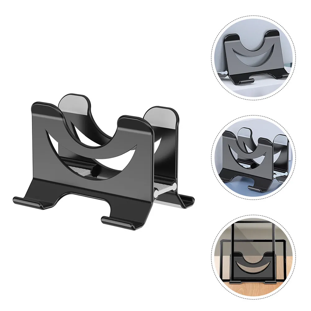 

Vertical Laptop Stand Small Mini Notebook Holder Cooling Riser Laptop Holder Computer Cooling Stand for Desk and Office Use