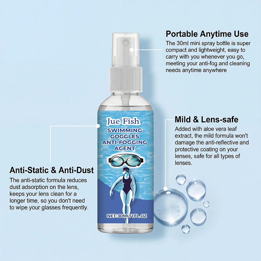 Anti Fog Spray for Glasses Def - Swimming Goggles Anti Fog recension och pris