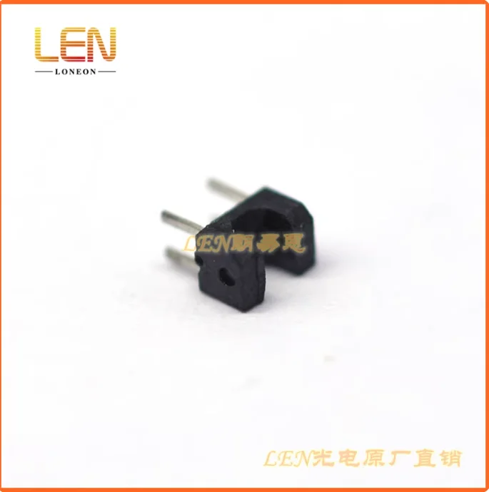10pcs RPI-130 transmissive reflective photoelectric switch slot type optocoupler intermittent sensor slot width 1.2mm