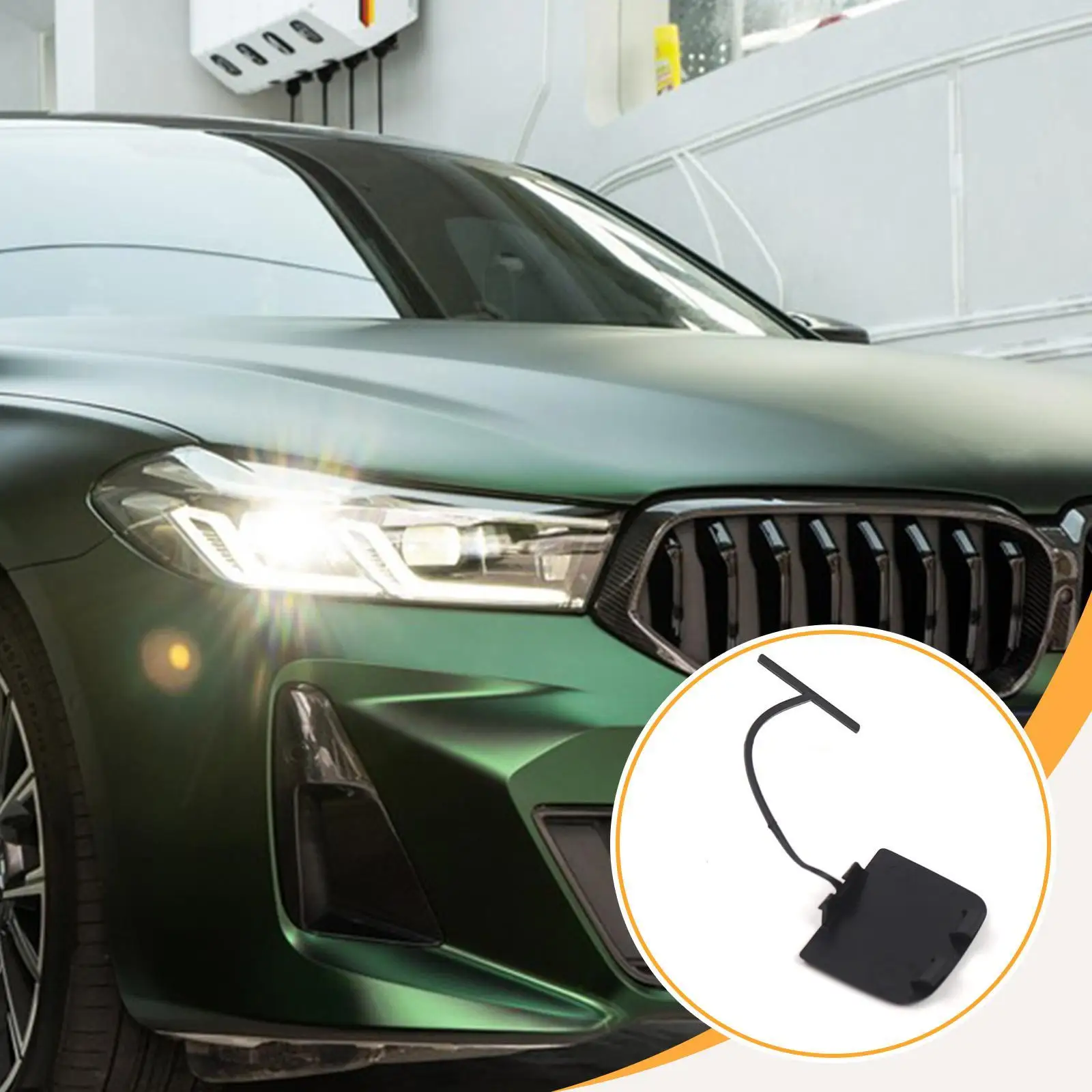 

Крышка фаркопа переднего бампера, автоматическая простая установка для Volvo C30