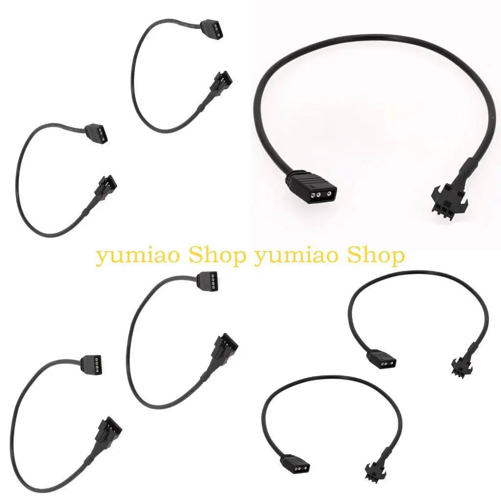 

587b 2pcs расширение провода Argb для DeepCool/Lian Computer Case 30 см/11,81 дюйма