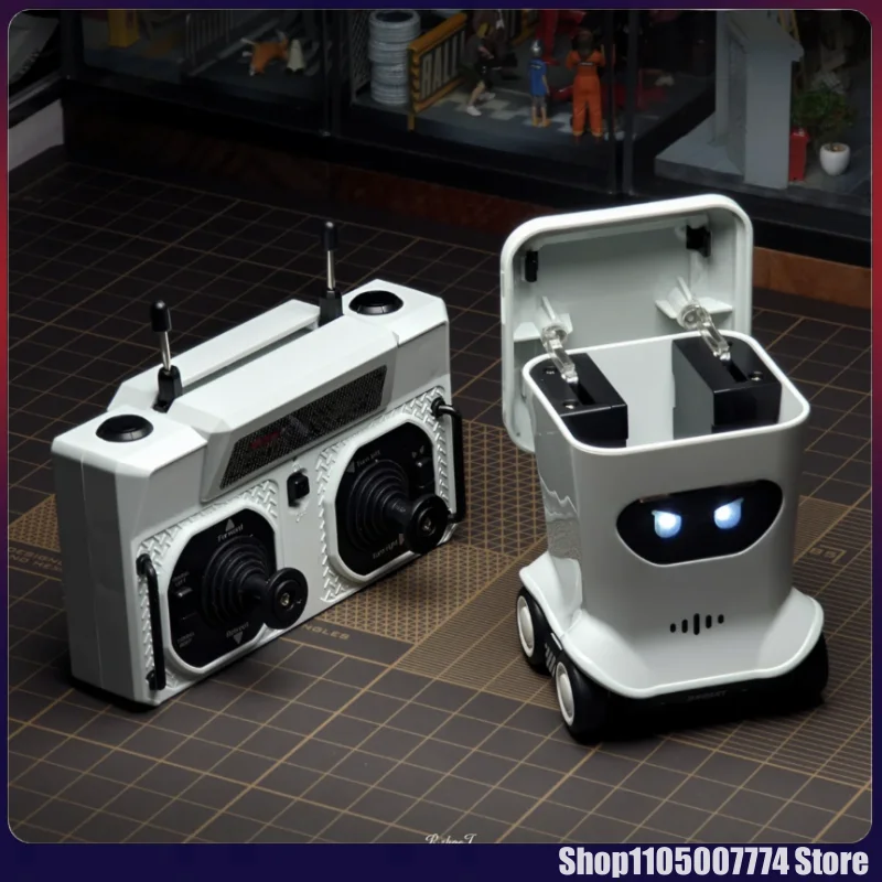 

Настольная игра с дистанционным управлением, мусорное ведро, игрушечная машина, можно открыть и подвижное кольцо-сюрприз, многофункциональная индукционная внедорожная машина.