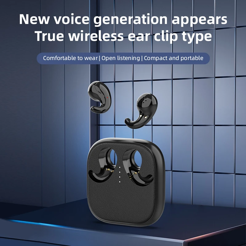T70 Trendy TWS Wireless Earbuds, Sleek Lightweight, USB-C Charging, Comfortable Fit Sleep Earbuds image 4