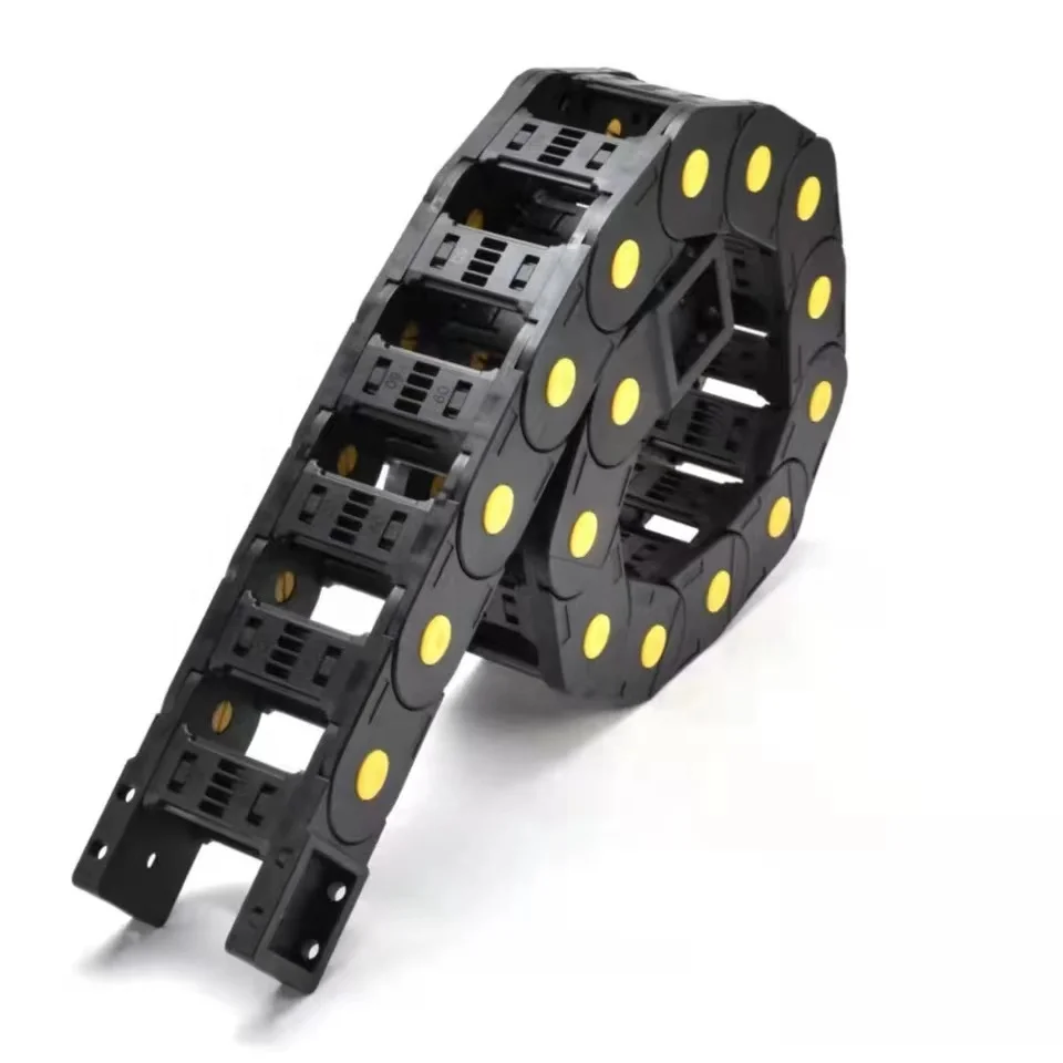 110*80(90*65)mm*R150*1m Woodworking Machinery Parts Plastic Drag Chain for CNC Woodworking Machines