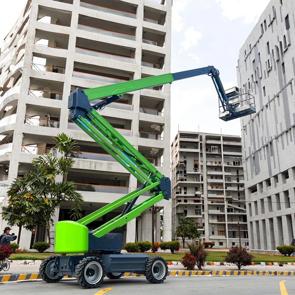 8-30m Battery or Diesel 360 Degree Rotation Self Propelled Articulate Boom Lift