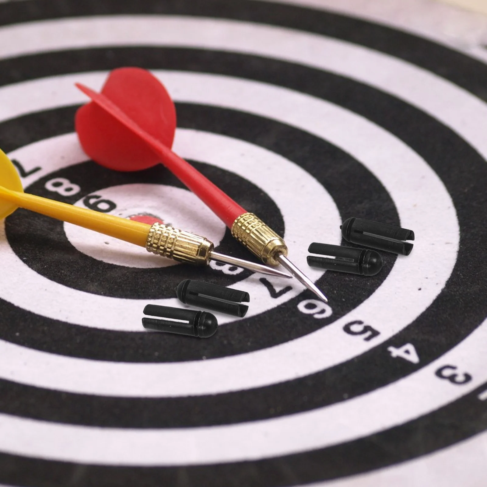 6 stuks aluminium dartvleugelbeschermers hoge precisie voor competitief spelen duurzaam universeel aerodynamisch