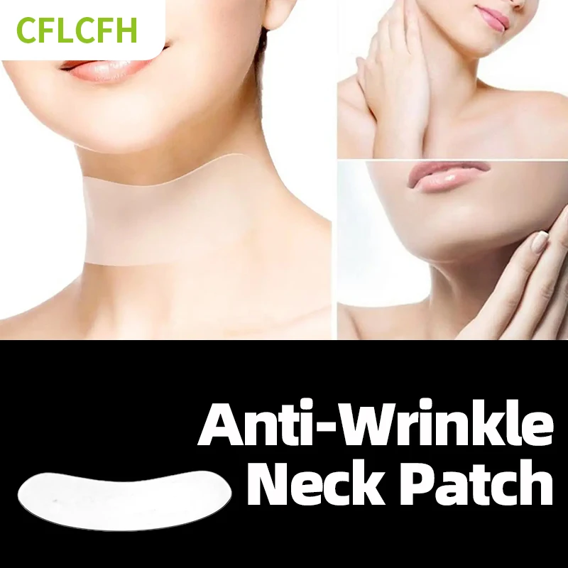 

Anti Wrinkle Neck Patch Reusable Neck Fine Lines Chin Firming Lifting Wrinkle Removal Anti Aging Sticker Skin Care Silicone Pad