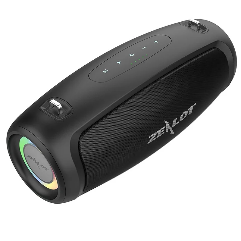

S37L Portable for Bluetooth Speaker RGB High-Power Outdoor Square Dance Heavy Bass for Home Use Memory Card
