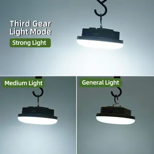 MOSLIGHTING-a ışık, güçlü, şarj edilebilir el feneri, kamp, araba mıknatısı, güçlü ışık, fener taşınabilir, lamba çadırı, çalışma için LED, 9900mAh 8 en çok satan, kamp için fener-no. 8