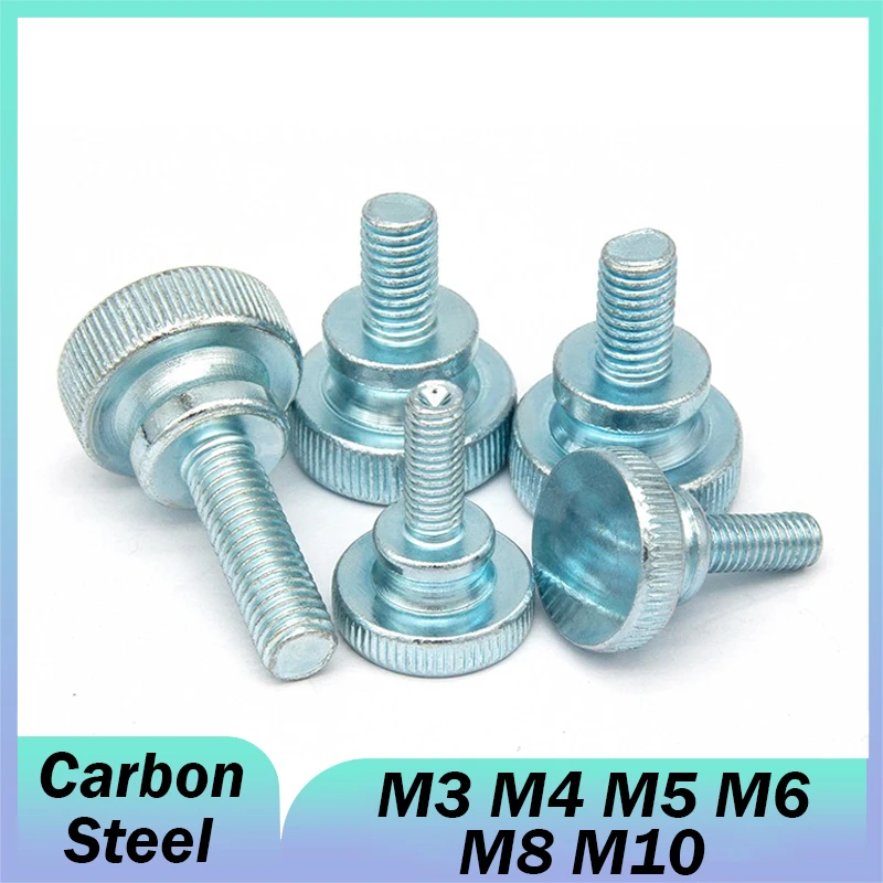 Knurl ارتفاع خطوة رئيس اليد تشديد الإبهام المسمار M3 M4 M5 M6 M8 M10 DIN464 GB834 الستار جدار قفل زجاجي Thumbscrew ضبط #1