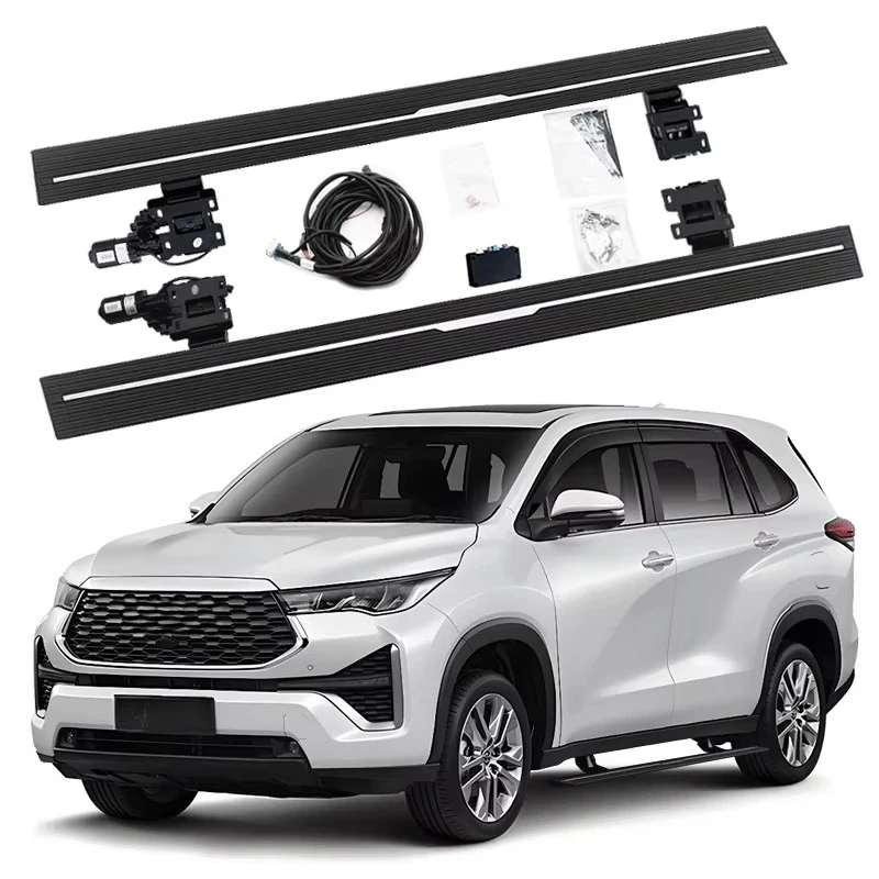 

Electric Running Boards Retractable Aluminum Alloy For Innova 2023+ SUV Side Steps with Carry Bag
