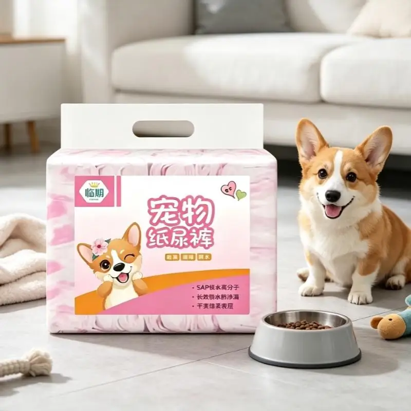 10Pcs Disposable Pet Diapers With Super Absorbent Core And Leak Proof Design Perfect For Small Medium Dogs Puppies Home Outdoor