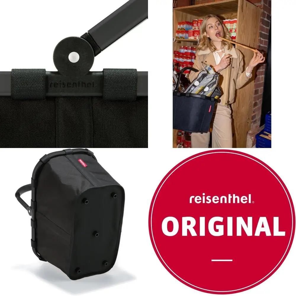 

Прочная корзина для покупок с большим объемом для хранения и практичным внутренним карманом - водонепроницаемая