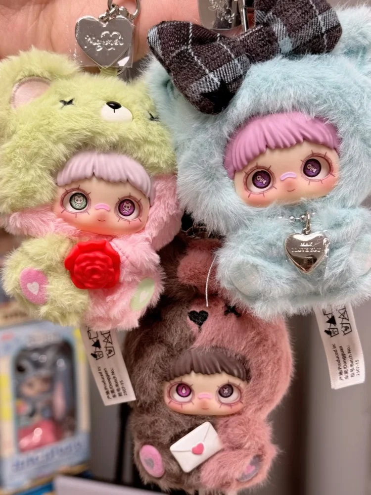 オリジナル新ビニールブラインドボックスメイメイエンドレスラブシリーズ漫画人形バッグペンダント女の子の誕生日プレゼントおもちゃ飾り装飾