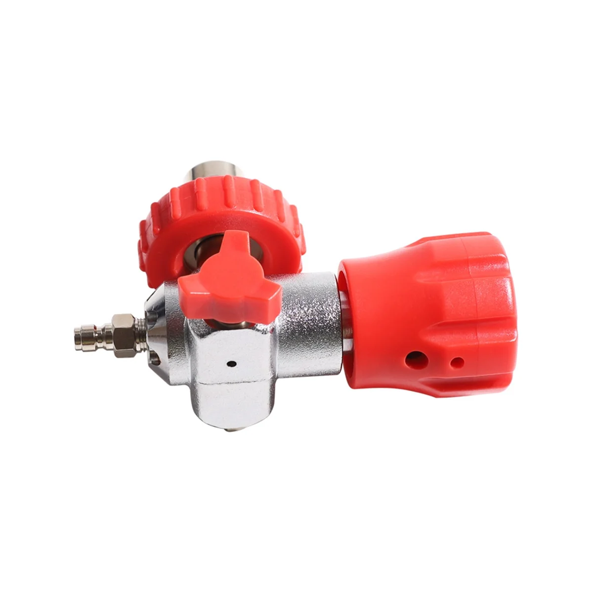 G5/8-14 Scuba Valve Regulator Fill Station Hose Inflate Connector,Red